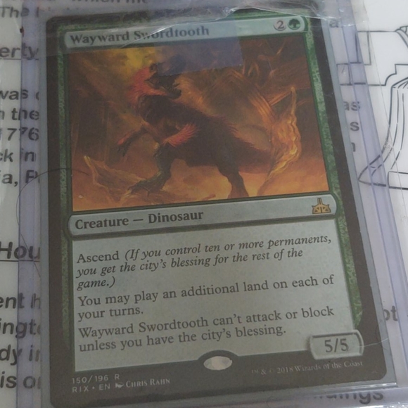 MTG Card Dinosaur - Picture 1 of 2